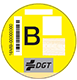 B